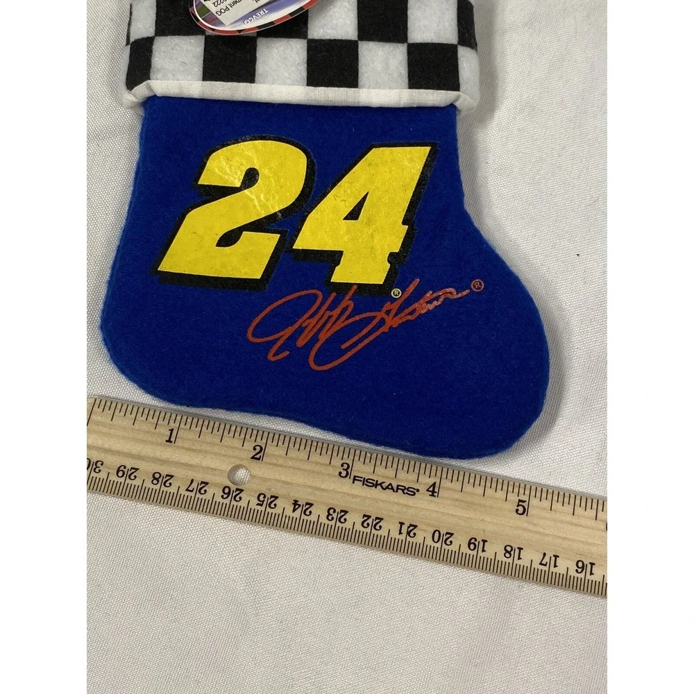 nascar small christmas‎ stocking 2003 #24 jeff gordon